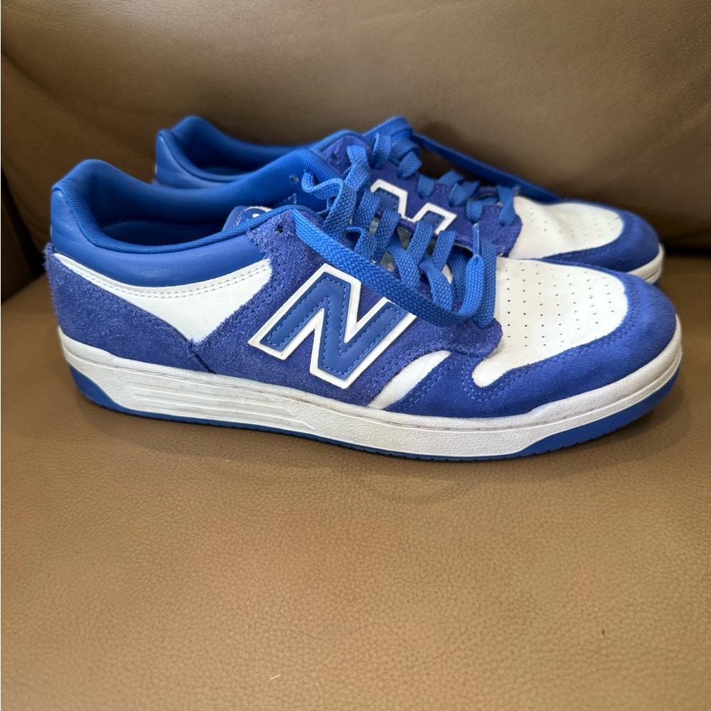 blue new balance sneakers